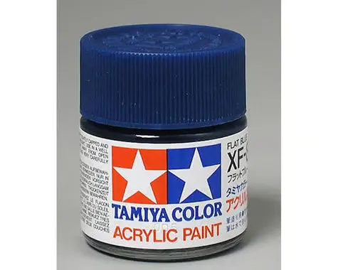 Tamiya Xf-8 Flat Blue Acrylic Paint (23Ml) 1