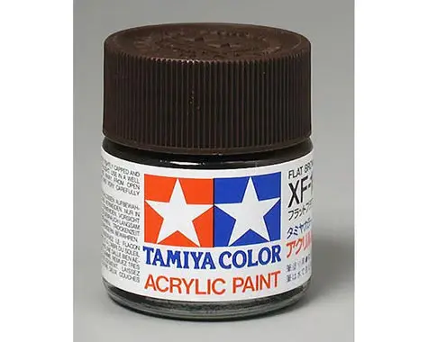 Tamiya Xf-10 Flat Brown Acrylic Paint (23Ml) 1