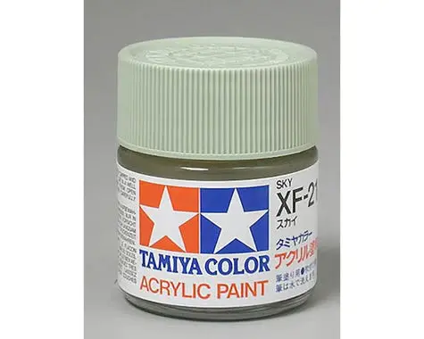 Tamiya Xf-21 Flat Sky Acrylic Paint (23Ml) 1