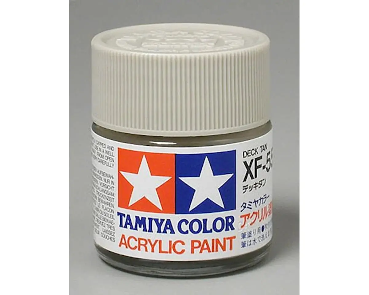 Tamiya Xf-55 Flat Deck Tan Acrylic Paint (23Ml) 1