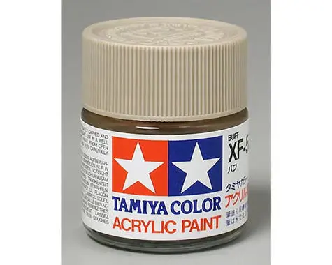 Tamiya Xf-57 Flat Buff Acrylic Paint (23Ml) 1