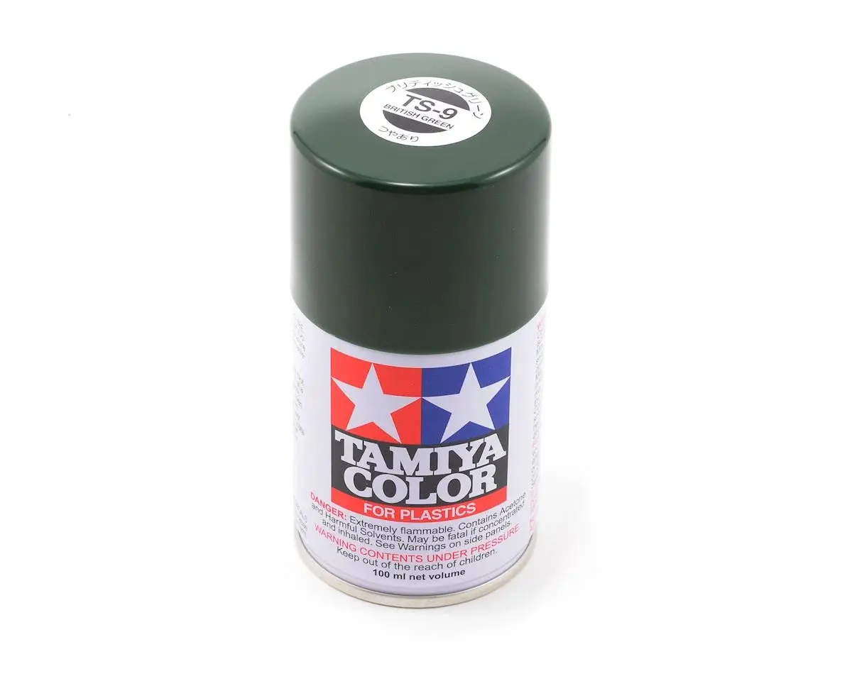Tamiya Ts-2 Dark Green Lacquer Spray Paint 1