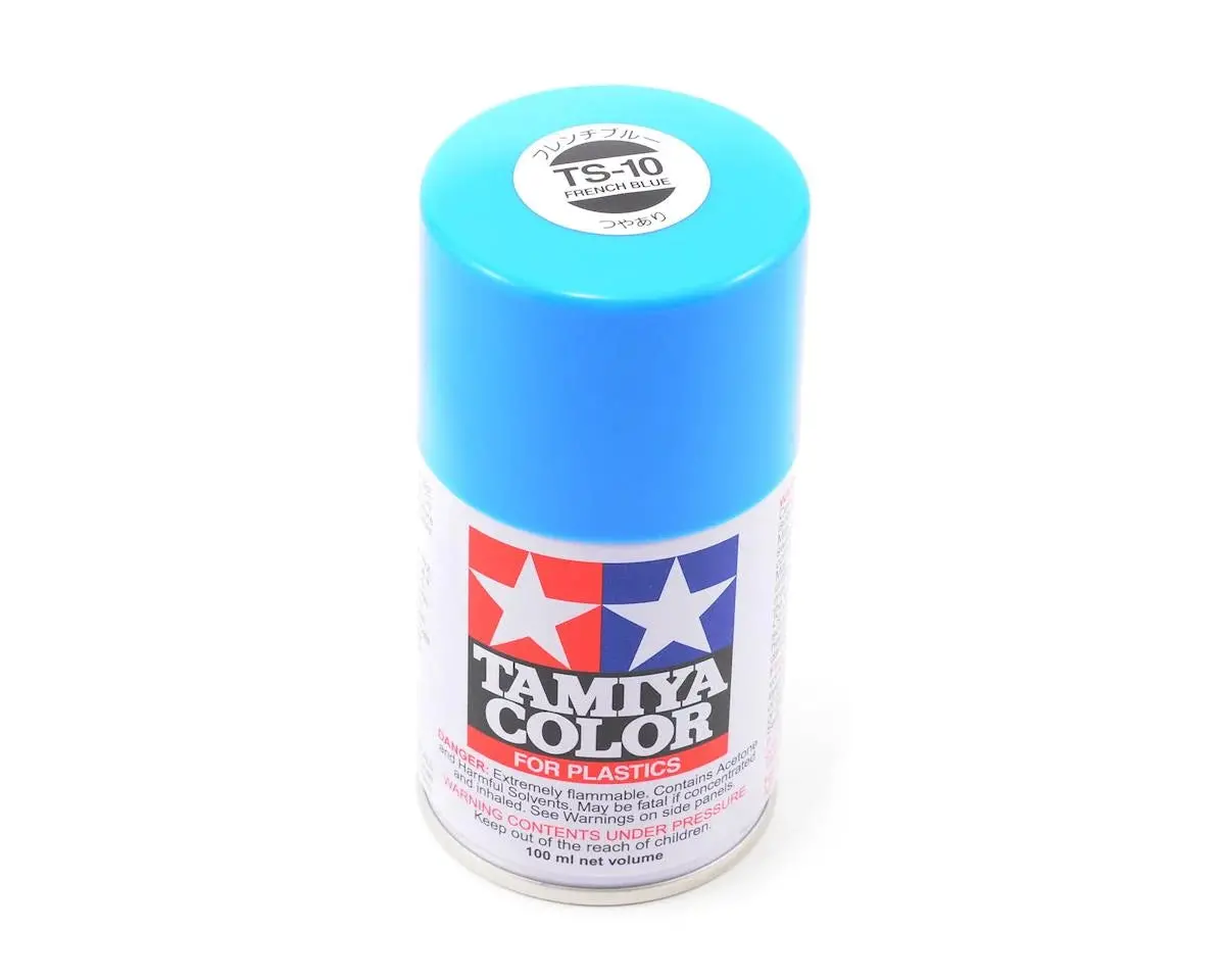 Tamiya Ts-10 French Blue Lacquer Spray Paint 1
