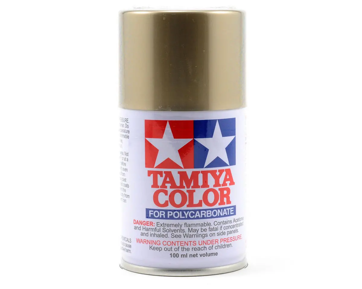 Tamiya Ps-52 Champagne Gold Anodized Aluminum Lexan Spray Paint 1