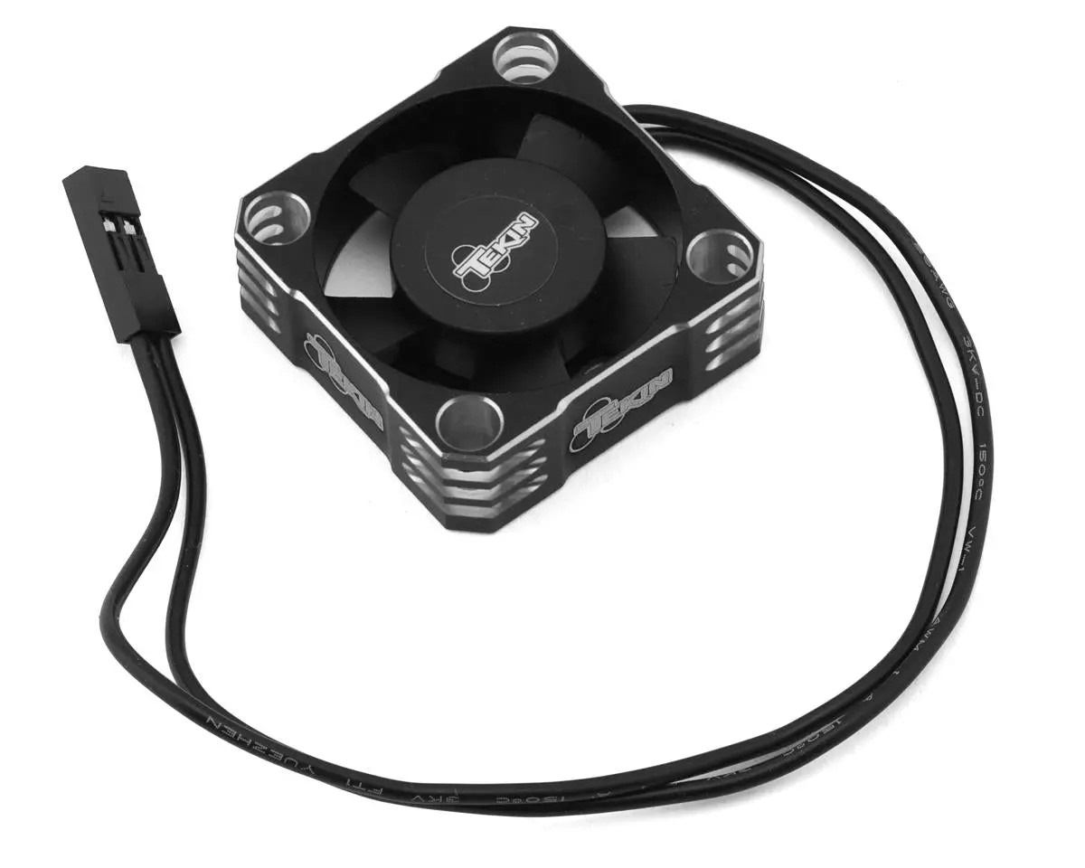Tekin 30X30x10 Hi Flow Aluminum Cooling Fan (Black/Silver) 1