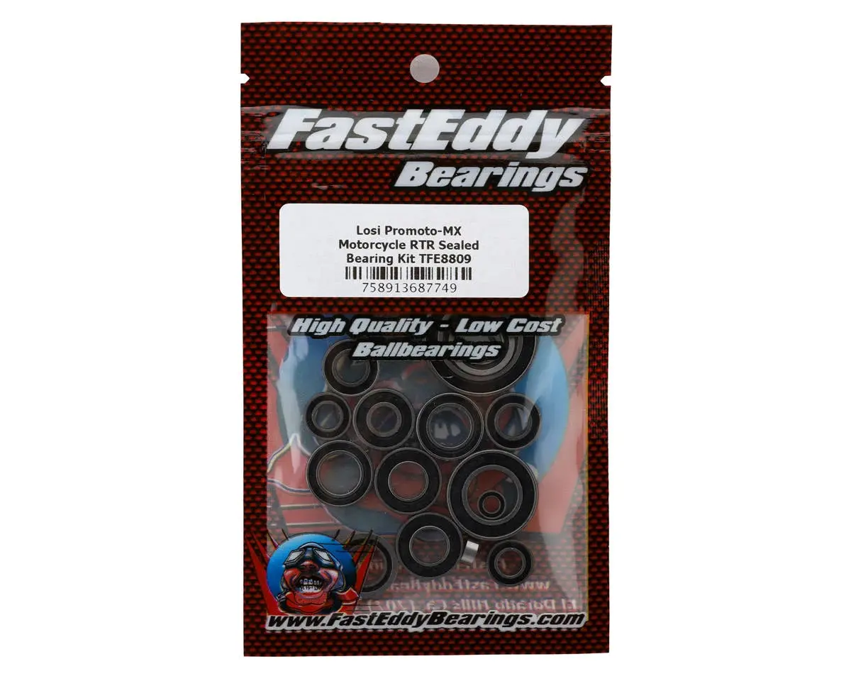 Fasteddy Losi Promoto-Mx Motorcycle Rtr Sealed Bearing Kit 1