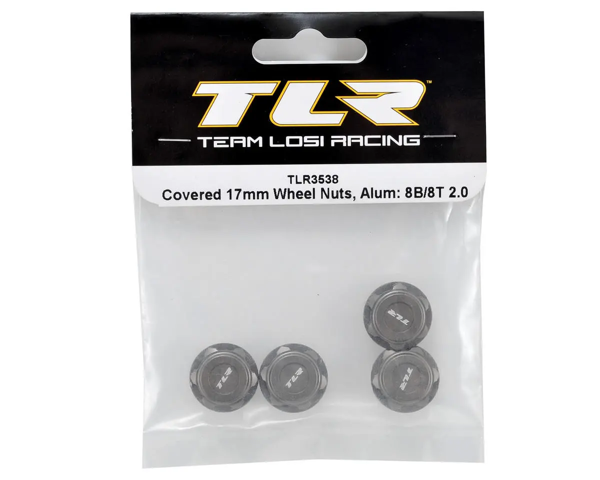 Covered 17Mm Wheel Nuts, Alum: 8B/8T 2.0 1