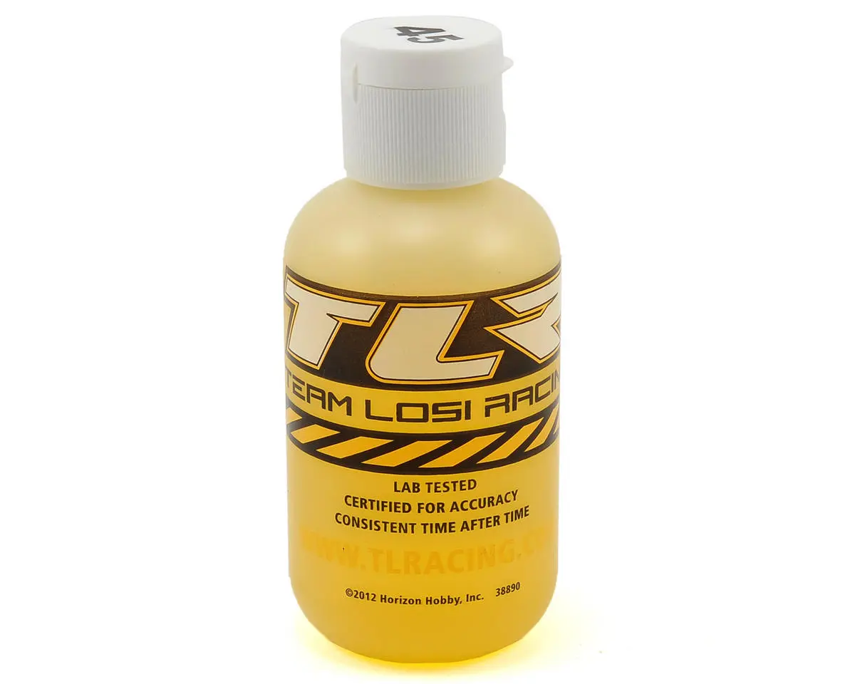 Team Losi Racing Silicone Shock Oil (4Oz) (45Wt) 1
