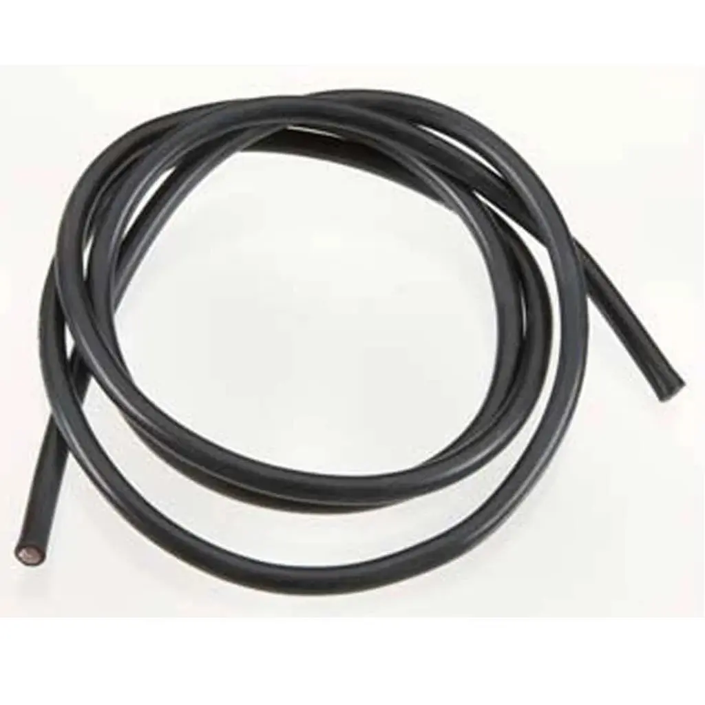 Tq Wire Silicone Wire (Black) (3') (10Awg) 1