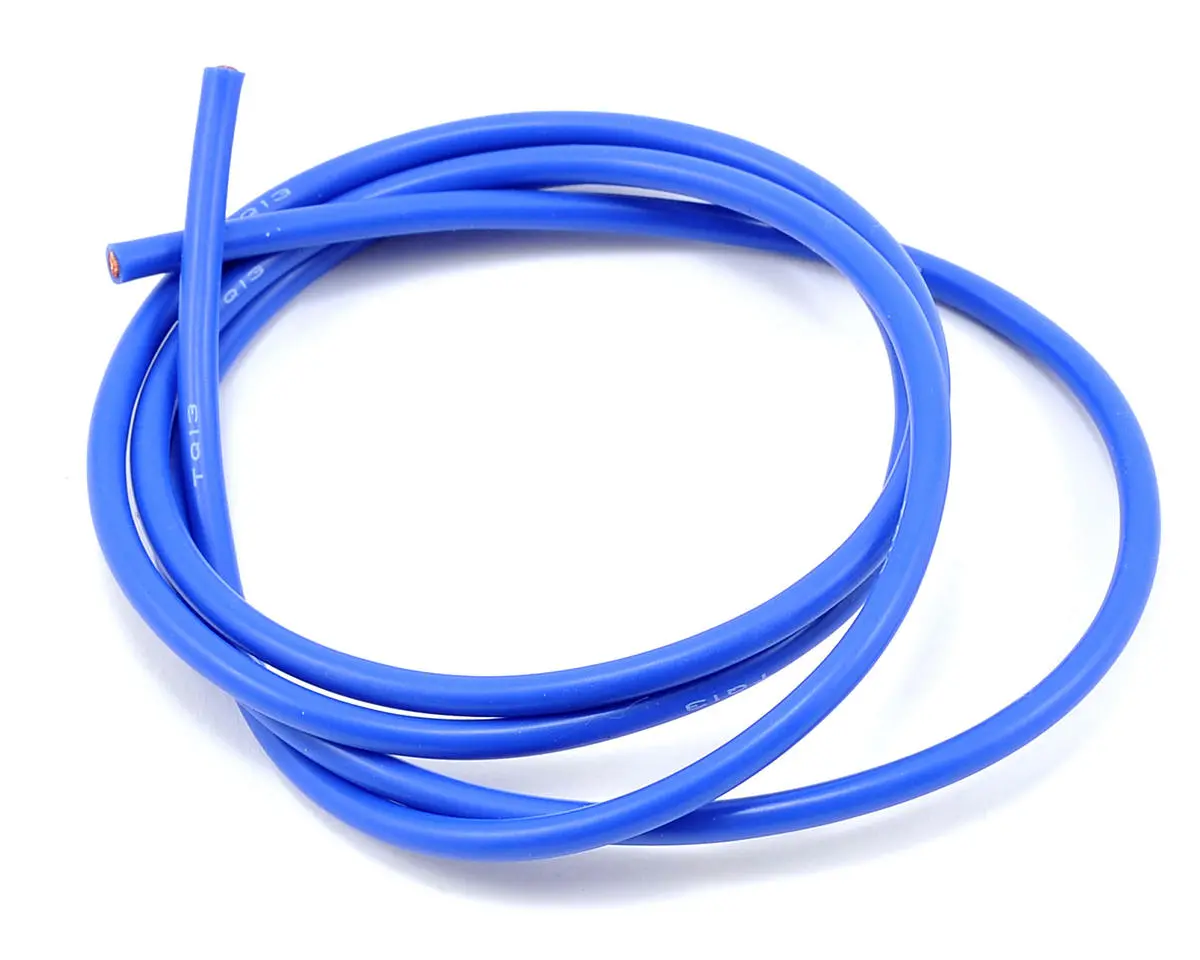 Tq Wire Silicone Wire (Blue) (3') (13Awg) 1