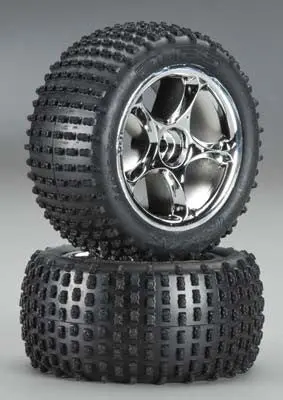 2470R Rear Tracer 2.2" Chrome Wheels 1