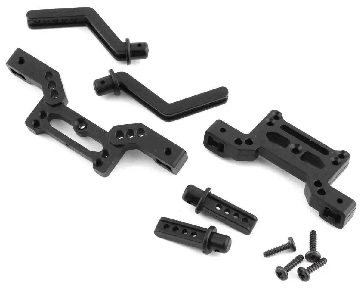 Udi Rc Hatchback/Lancia Rally Front & Rear Shock Tower 1