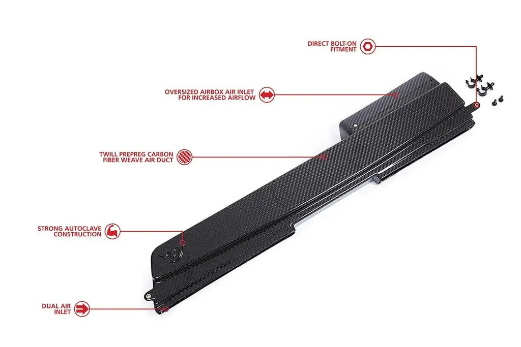 Unitronic Carbon Fiber Intake Duct For Tiguan Mk2 Gen3-B 1