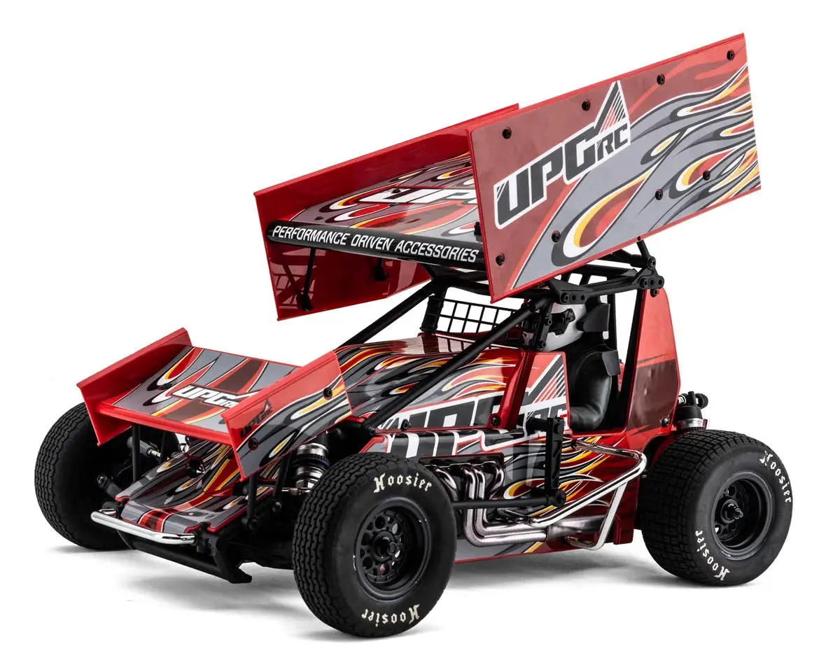Upgrade Rc "Flame" Graphic Set For Losi® 22S™ Sprint Car (Red) 1