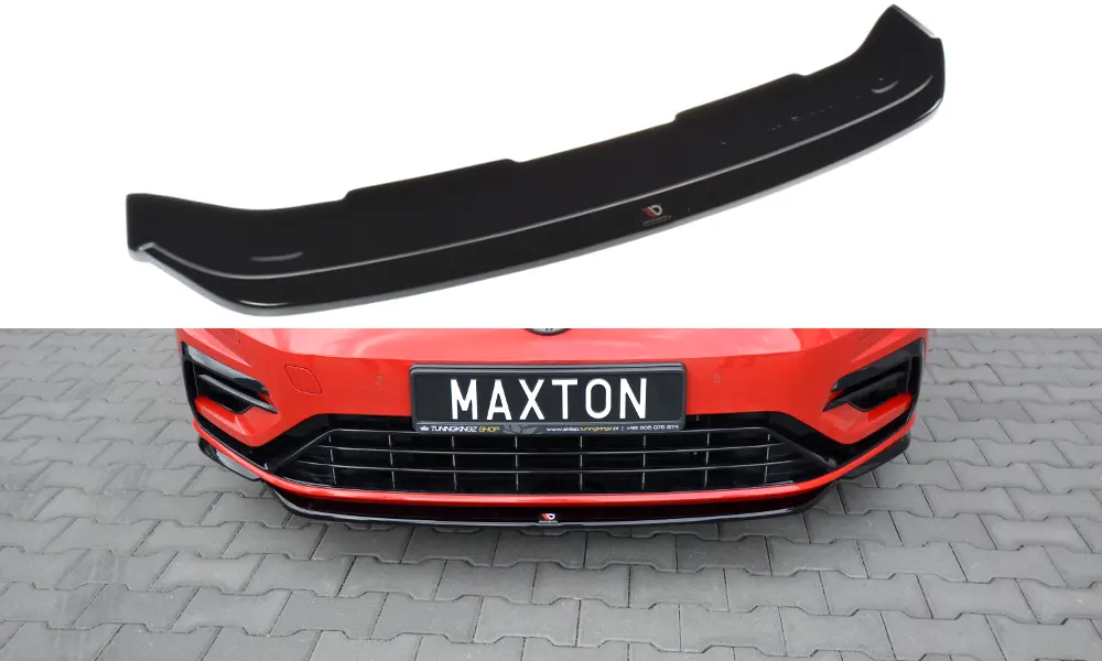 Maxton Design Mk7.5 Facelift Golf R Front Bumper Splitter/Spoiler - V5 1