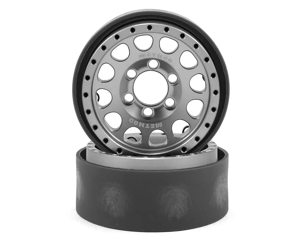 Method 1.9 Race Wheel 105 Clear/Black Anodized( 2) 1