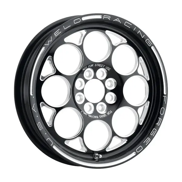 Weld Racing Magnum Import 15X3.5 / 4X100 Bp / 2.25In Bs Wheel - Gloss Black Milled 1