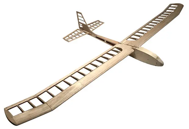 Old School Model Works Wayfarer Glider R/C Balsa Kit 1