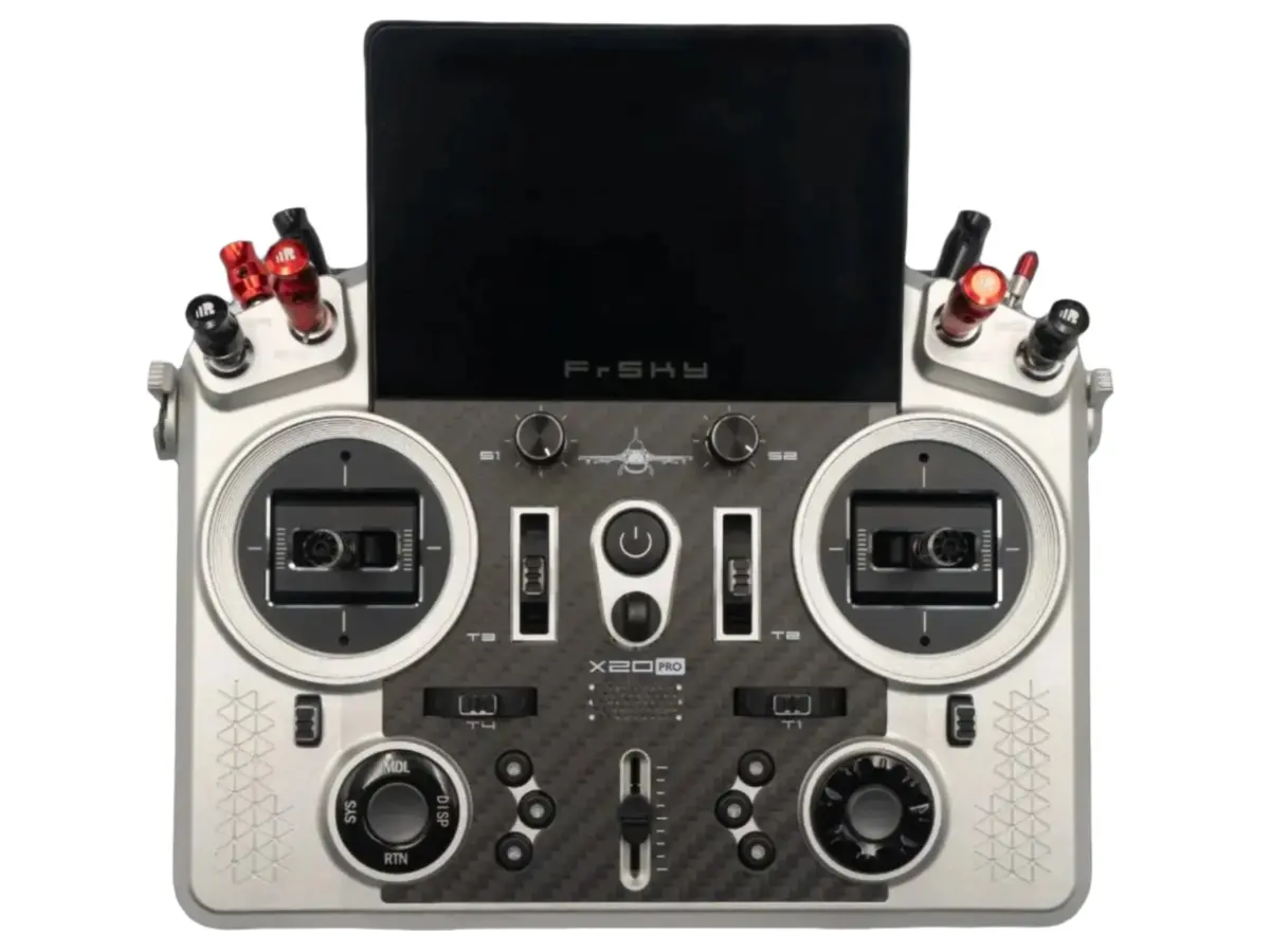 Frsky Tandem X20pro Aw Transmitter (Silver, Plain, Radio Only) 1