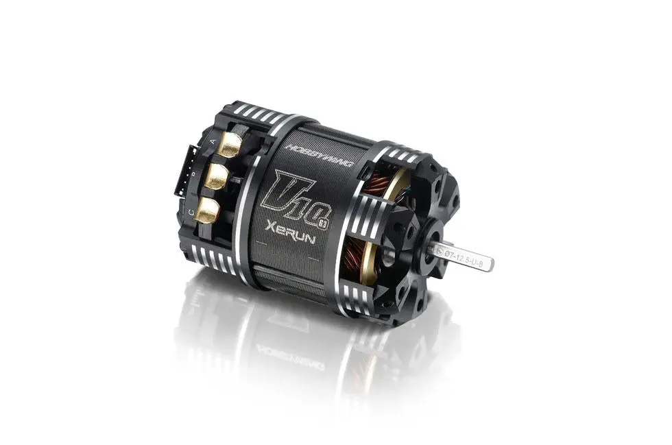 Hobbywing Xerun V10 G3 5.5T Sensored Brushless Motor (5900Kv) 1
