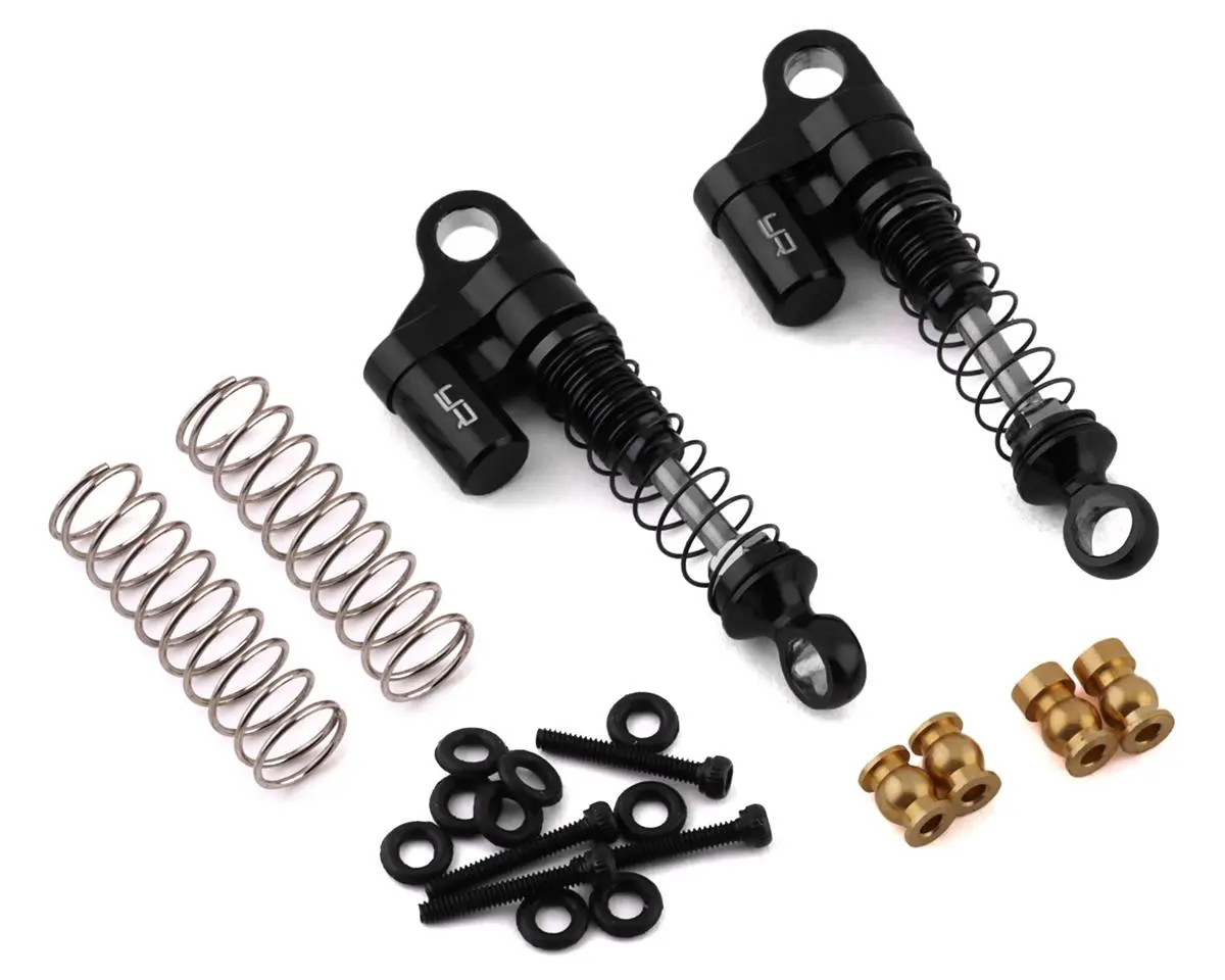 Yeah Racing Scx24 Aluminum Shocks (Black) (2) 1