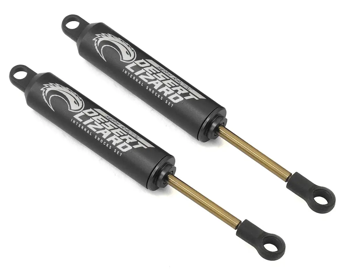 Yeah Racing 100Mm Desert Lizard Two Stage Internal Spring Shock (2) (Black) 1