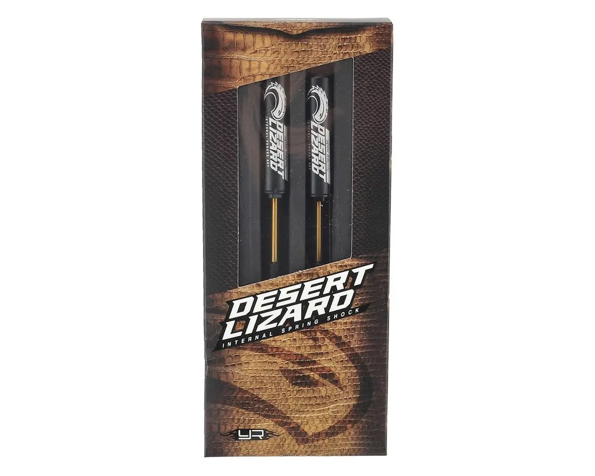 Yeah Racing 100Mm Desert Lizard Two Stage Internal Spring Shock (2) (Black) 2