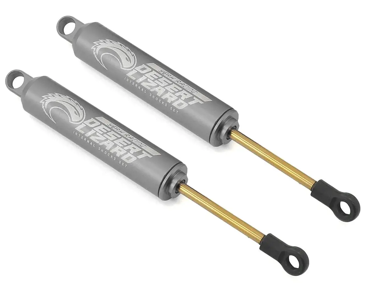 Yeah Racing 110Mm Desert Lizard Two Stage Internal Spring Damper (2) (Gun Metal) 1