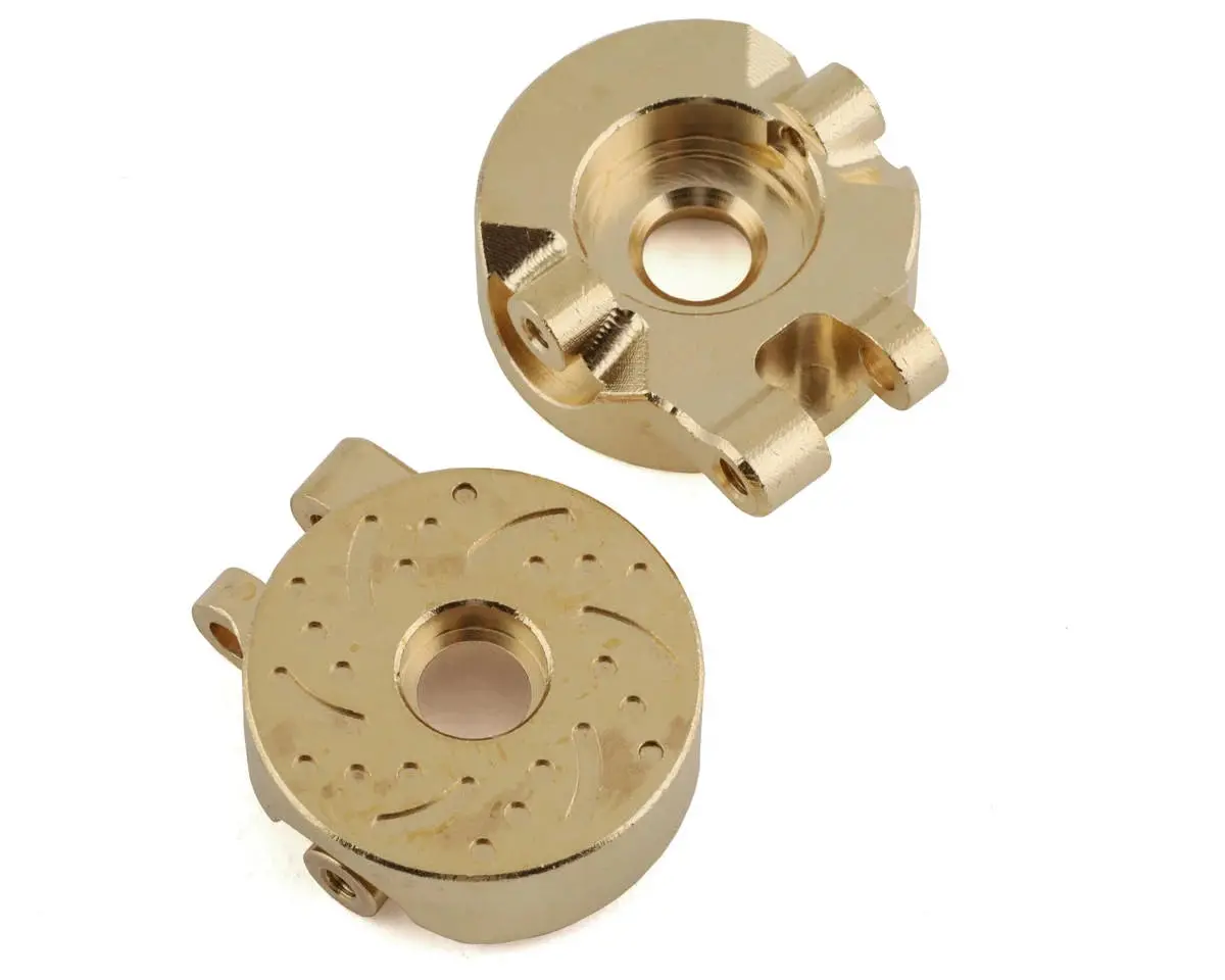 Yeah Racing Brass Steering Knuckles For Traxxas Trx-4M (Gold) (2) (20G) 1