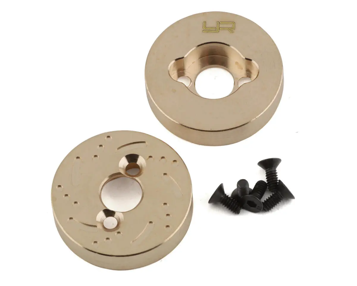 Yeah Racing Traxxas Trx-4M Brass Rear Axle Weights 1