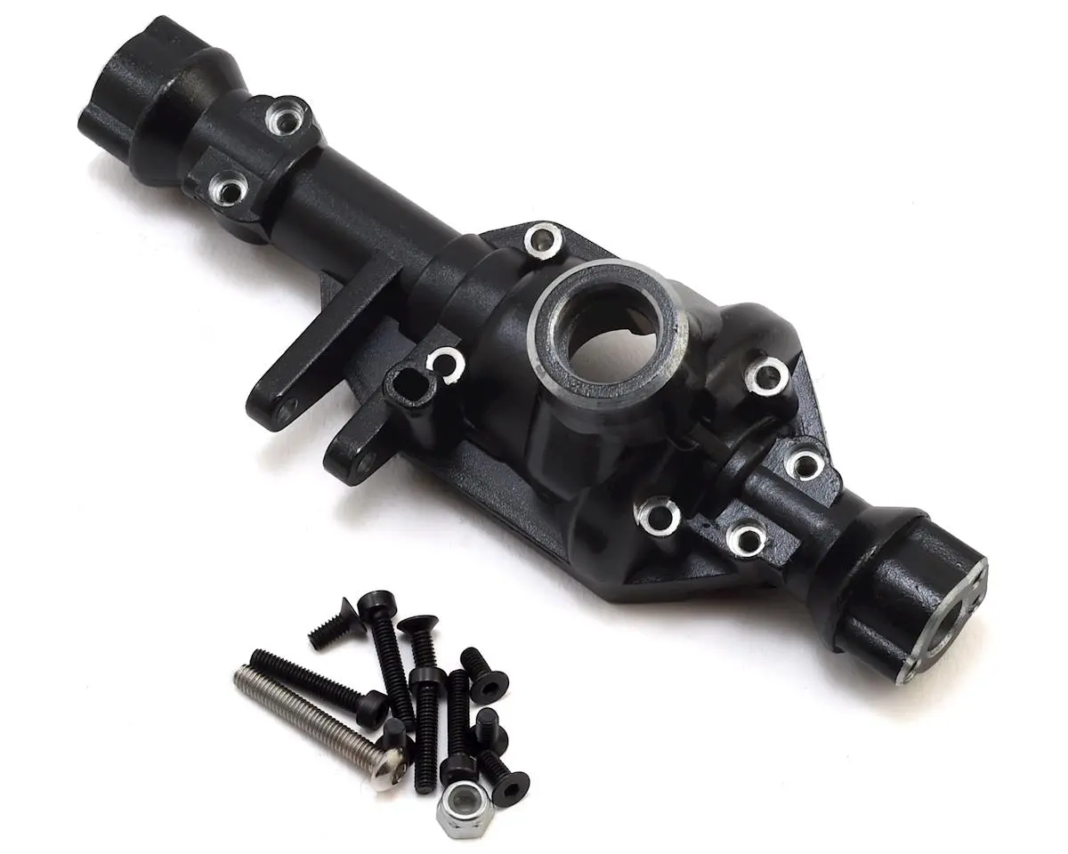 Yeah Racing Traxxas Trx-4 Alloy Front Axle Housing (Black) (Titanium Coated) 1