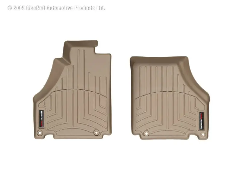 Weathertech Front Floor Liners For 1999–2005 Ferrari 360 – Tan Color 1