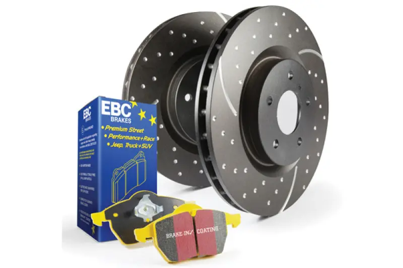 Ebc Yellowstuff Brake Pad & Gd Rotor Kit – S5 Series For High-Performance Street Use 1