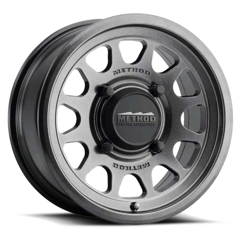Method Mr414 Beadgrip Off-Road Wheel – 15X10 Inch, 4X156 Bolt Pattern, +25Mm Offset, 132Mm Center Bore, Graphite Finish 1