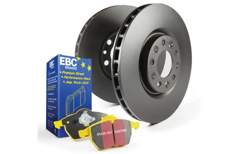 Ebc Yellowstuff High-Performance Brake Pad And Rk Rotor Kit For Nissan S13 Silvia/Skyline 1