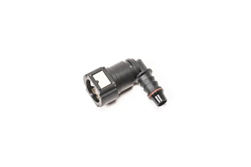 Radium Engineering 10Mm Sae Female To 90-Degree 3/8-Inch Barb Fitting 1