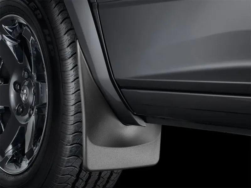 Weathertech No-Drill Mudflaps – Black, Designed For 2007+ Chevrolet Avalanche 1