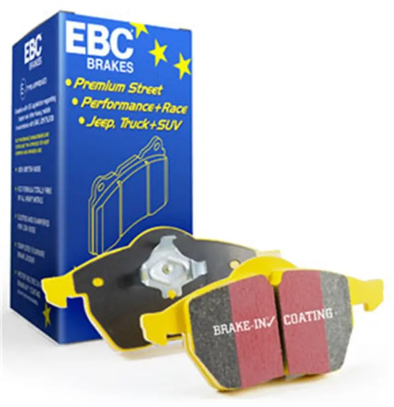 Ebc Yellowstuff High-Performance Rear Brake Pads For 2014+ Jaguar F-Type 5.0L Supercharged – Cast Iron Rotors Only 1