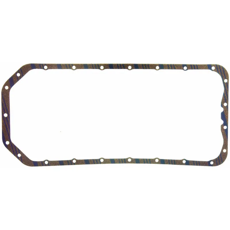 Fel-Pro Os 34203 C Engine Oil Pan Gasket Set 23 Bolt Hole One Piece Gasket 1