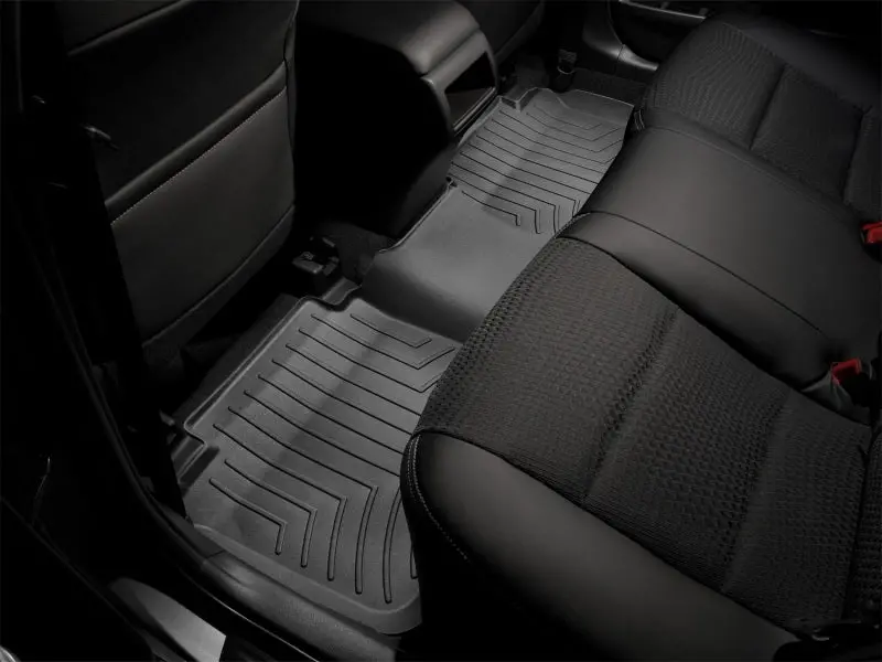 Weathertech Rear Floorliner For 2001–2005 Honda Civic – Custom-Fit, Black Trim 1