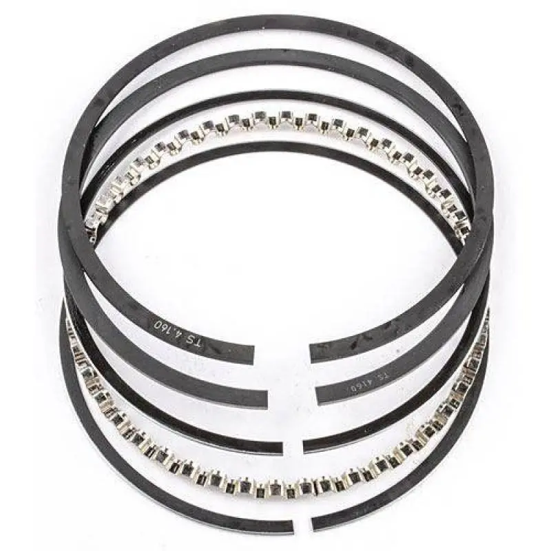 Mahle Rings 4.280In Bore Dia 5/64 Edge Width Grey Iron Rbt Second Ring Plain Ring Set 1