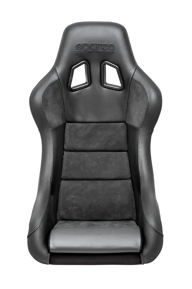 Sparco Qrt Performance Racing Seat – Black Leather/Alcantara With Required 600Qrt Side Mount 1