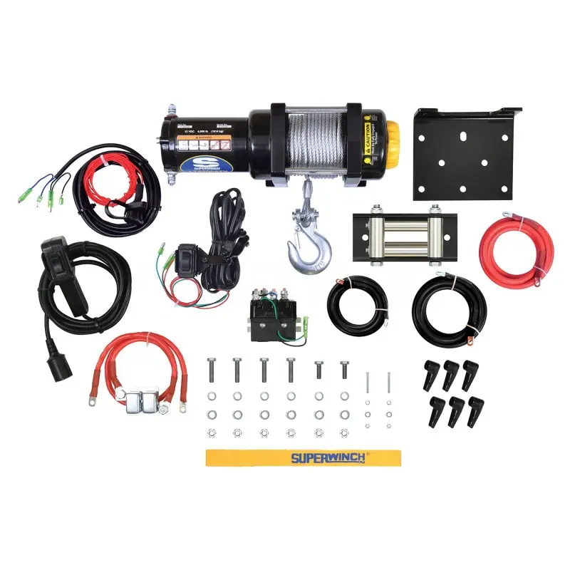 Superwinch Lt4000 12V Dc Winch With 3/16" X 50' Steel Rope – 4,000 Lb Capacity 2
