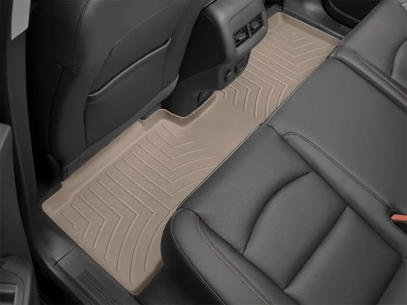 Weathertech Rear Floorliner For 2019+ Subaru Ascent – 2Nd Row Bucket Seats (Tan) 1