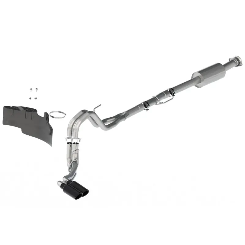 Ford Performance Side-Exit Extreme Exhaust For 2021–2022 F-150 – Fits 2.7L/3.5L/5.0L, Black Tips 1