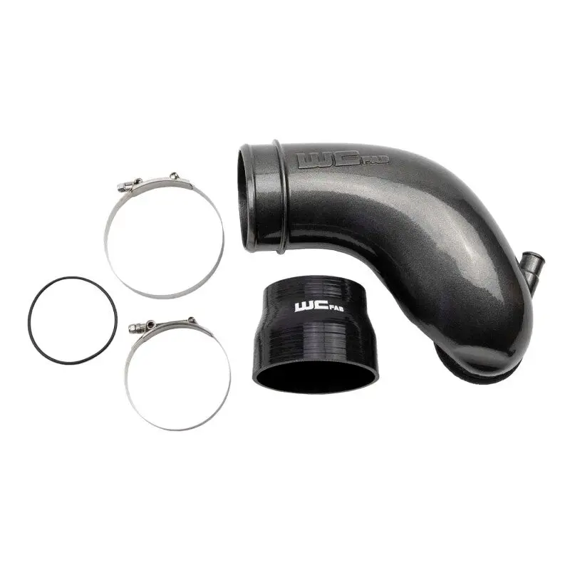 Wehrli Intake Horn – 3.5-Inch For 2006–2010 Chevrolet 6.6L Lbz/Lmm Duramax – Illusion Purple Finish 1