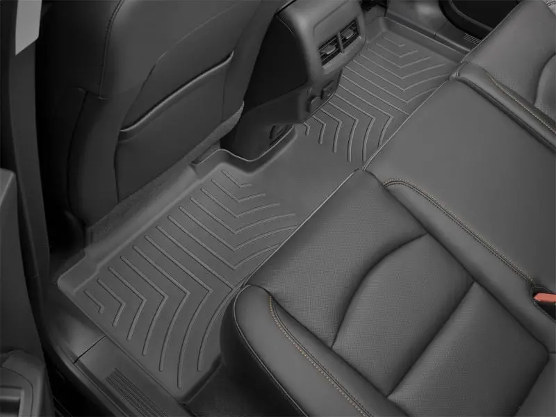 Weathertech 2Nd-Row Rear Floorliner For 2022+ Kia Carnival (8-Passenger Model) – Black, Custom Molded 1