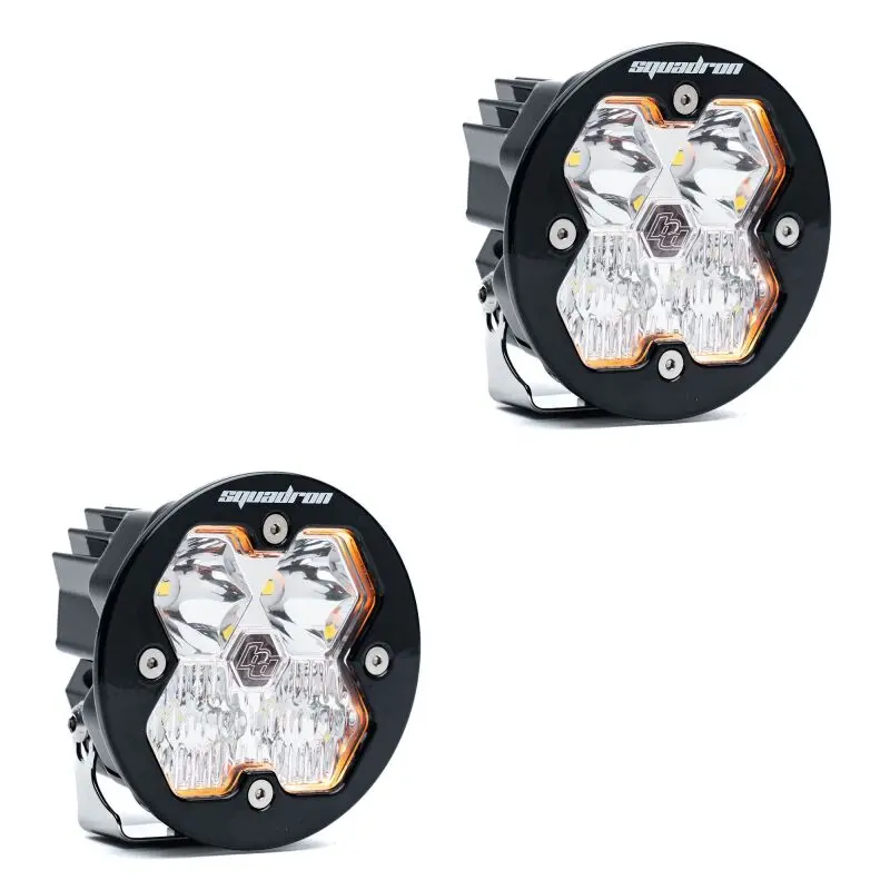 Baja Designs Squadron-R 2.0 Sport Led Light Pair – Driving/Combo Beam, No Harness Included 1