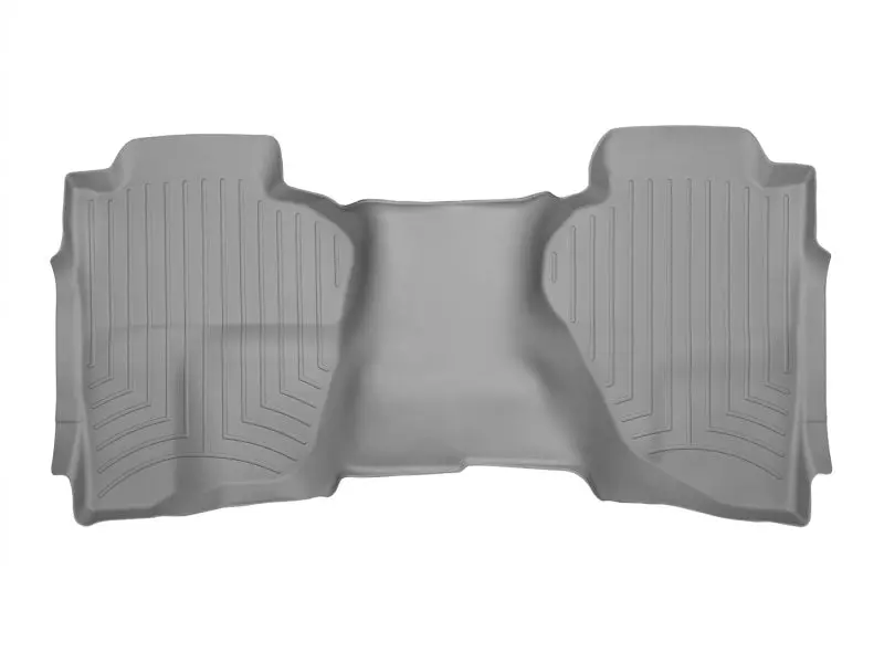 Weathertech Rear Floorliner Hp For 2014–2019 Toyota Highlander – Gray High-Performance Trim 1