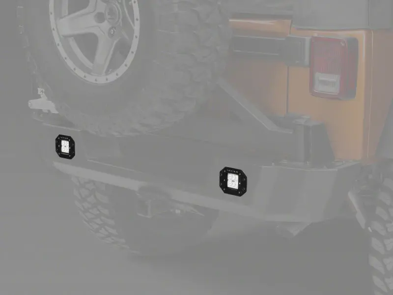 Raxiom 3-In Flush Mount 6-Led Off Road Light Flood Beam Universal (Some Adaptation May Be Required) 1